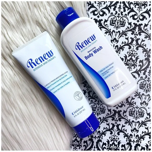 NWT Melaleuca : 2 piece ‘Renew’ intense skin therapy Body Wash & Body Lotion set